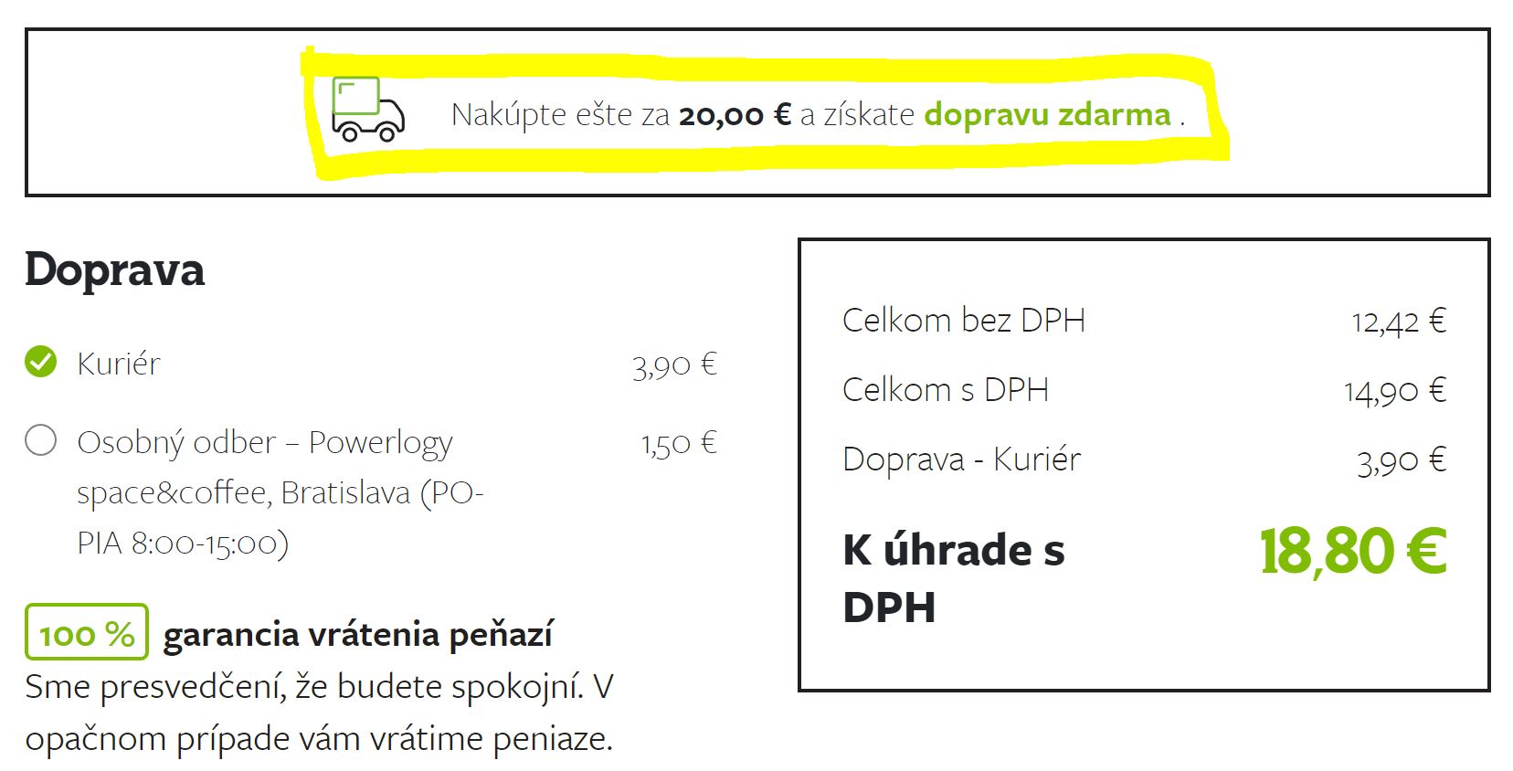 Doprava zdarma Powerlogy