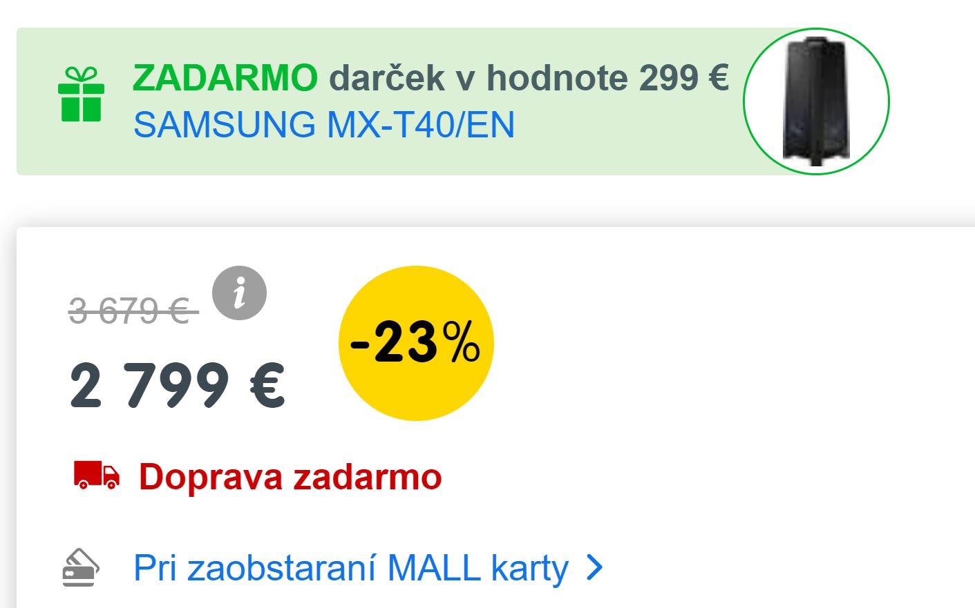 vnímaná hodnota tovaru konverzný pomer