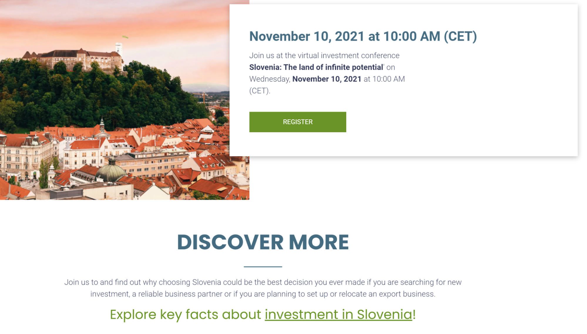 Pozvánka na online konferenciu o podnikaní v Slovinsku