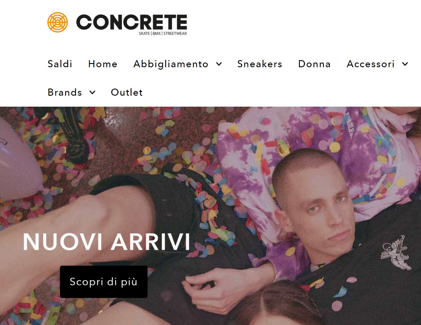 Concrete e-shop