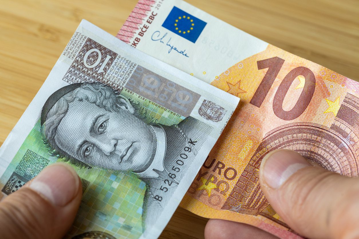 exchanging kuna for euro
