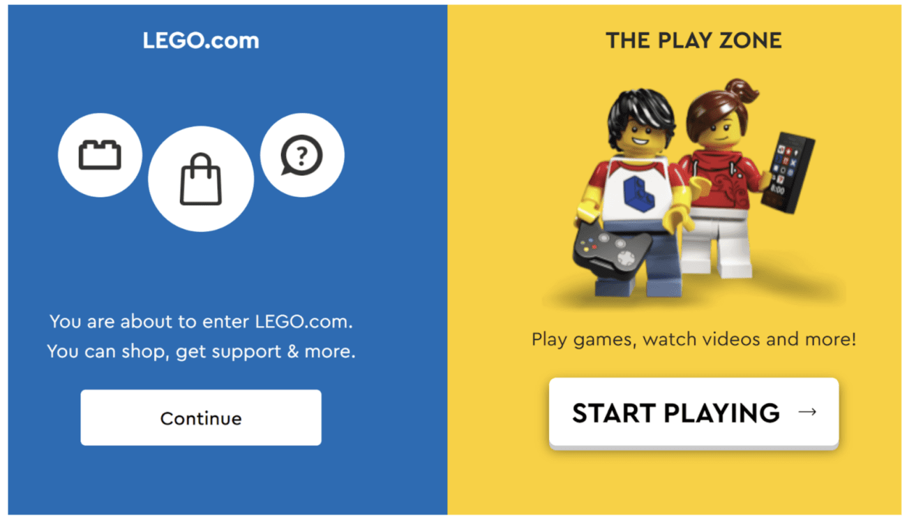 obsahový marketing společnosti LEGO