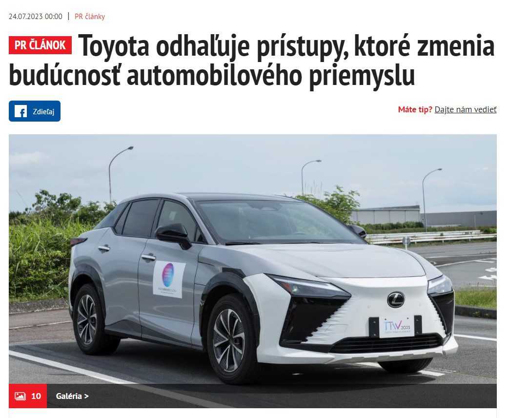 pr článek