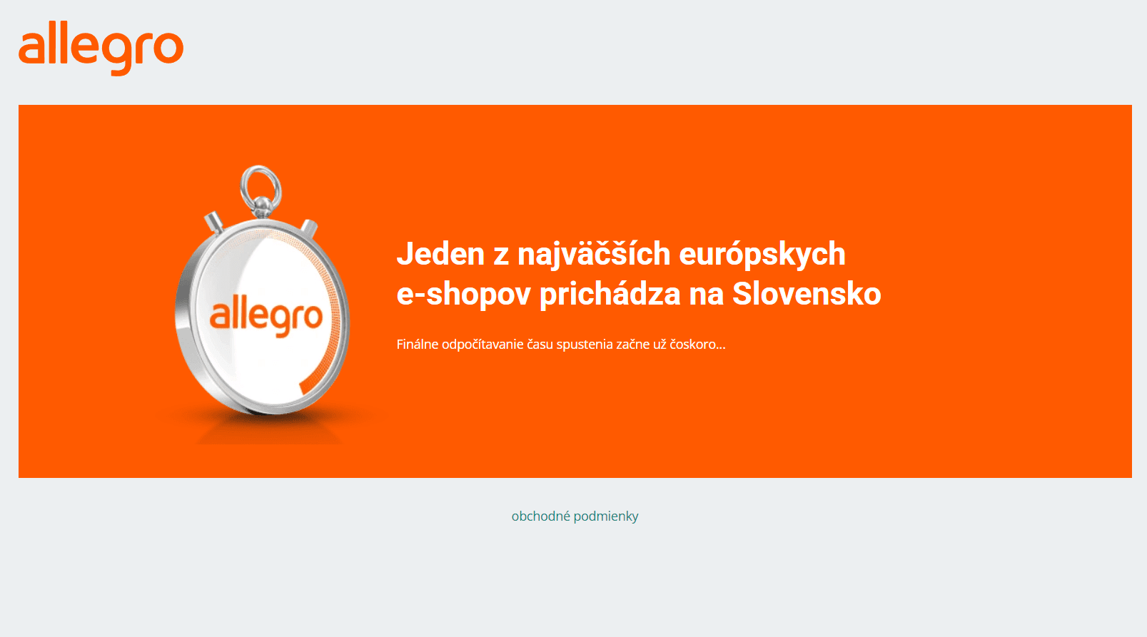Allegro na Slovensku