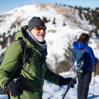 black friday vrchol trzieb vystup turista