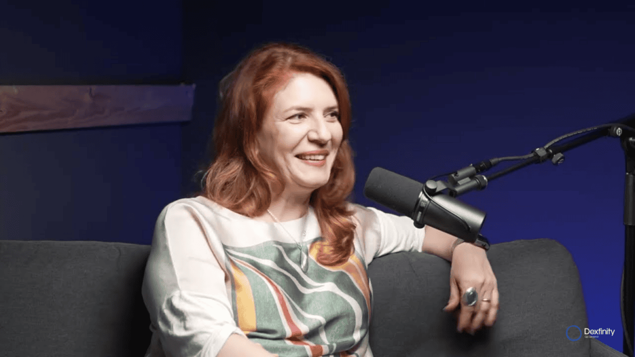 Bianca Vlaston z Aleph v podcaste Ecommerce 2034 od Dexfinity