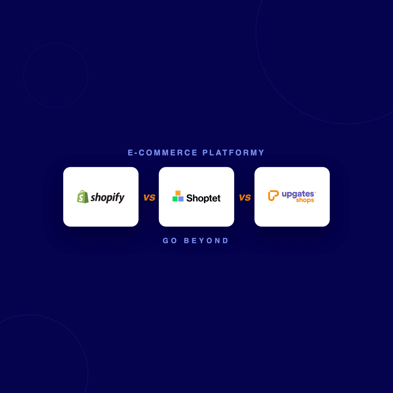 Porovnanie e-commerce platforiem Shopify, Shoptet a Upgates