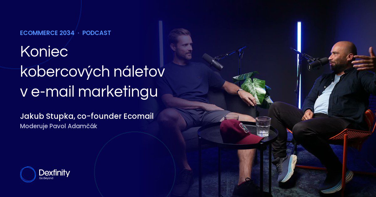 Jakub Stupka z Ecomailu a Pavol Adamčák v podcaste Ecommerce 2034